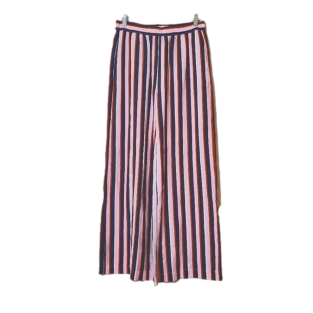 Selected Femme Striped Wide Leg Pants